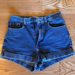 American Apparel Jean Shorts